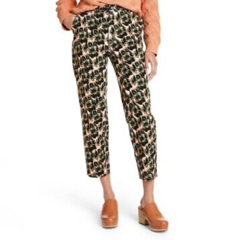 Rachel Comey for Target Abstract Animal Print Jeans